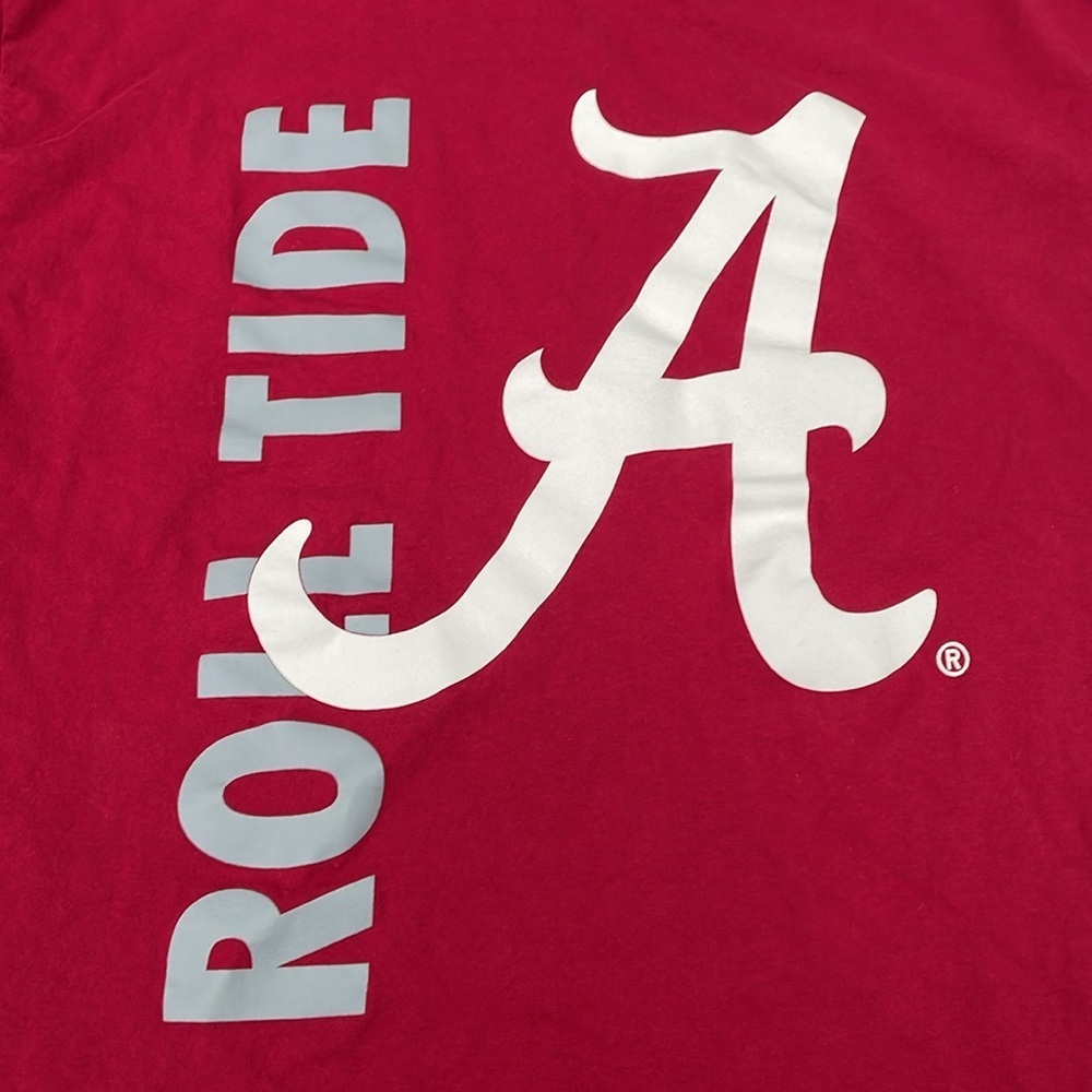 Unisex Gildan University of Alabama Roll Tide Cotton Short Sleeve Shirt XL - Picture 3 of 13